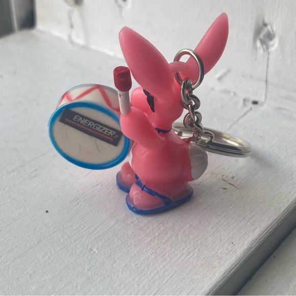 Vintage Energizer Pink Bunny Keychain - Picture 4 of 6